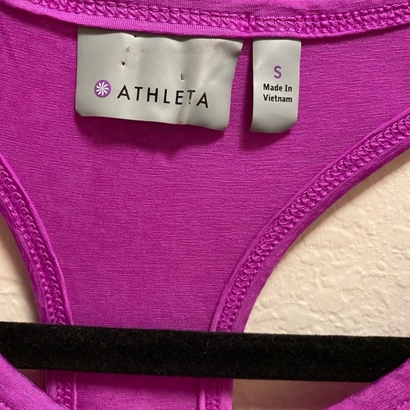 Athleta Purple Workout Racerback Tank - Picture 3 of 4